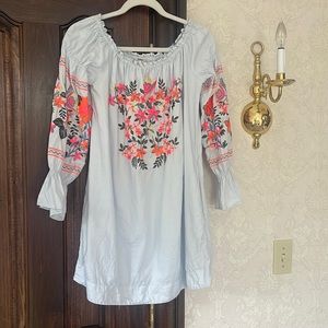 Free people, summer dress, floral dress, size small